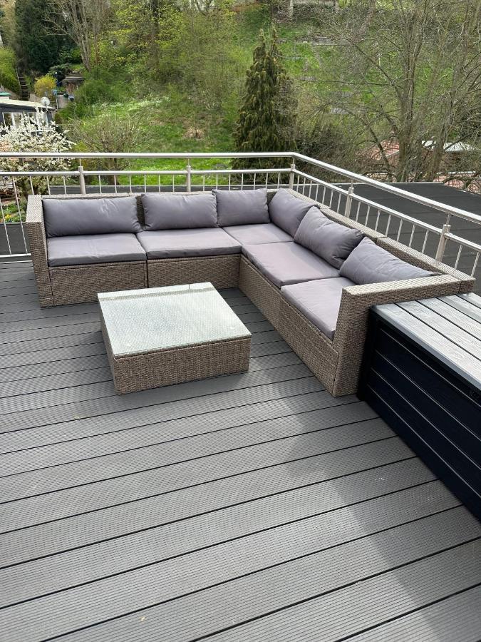 Dachterrassenwohnung Katharinenschule Eisenach Exteriör bild